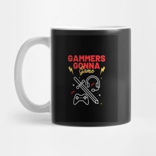 v is for video games funny valentines day gamer Mug